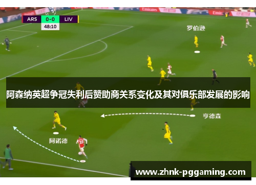 阿森纳英超争冠失利后赞助商关系变化及其对俱乐部发展的影响